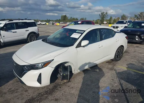 2025 Nissan Sentra Sv z USA, uszkodzony, nr VIN 3N1AB8CV6SY286419
